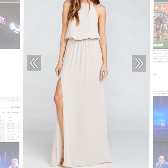 Show Me Your MuMu Dresses & Skirts - Heather Halter Dress Show Me Your MuMu Dresses & Skirts - Heather Halter Dress